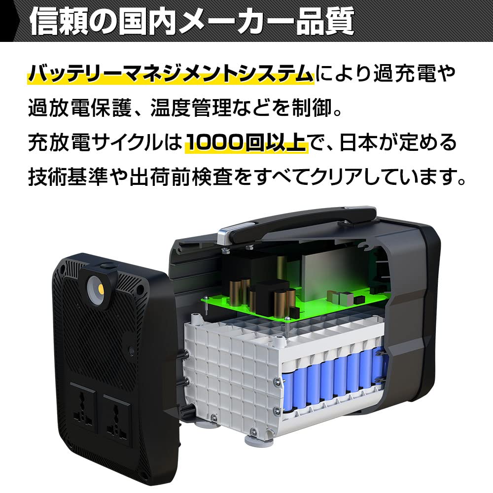 Amazon.co.jp: HANT ポータブル電源 EB50 大容量135000mAh/500Wh 家庭